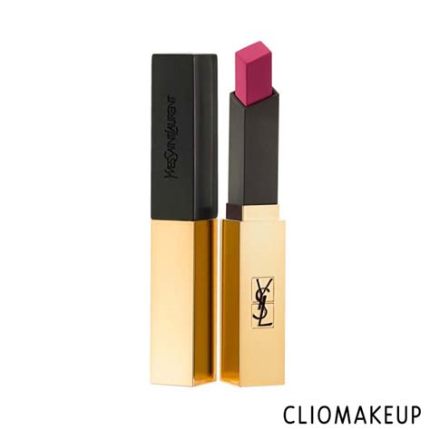 rossetto ysl clio|Recensione Rossetto YSL The Slim Leather Matte Lipstick.